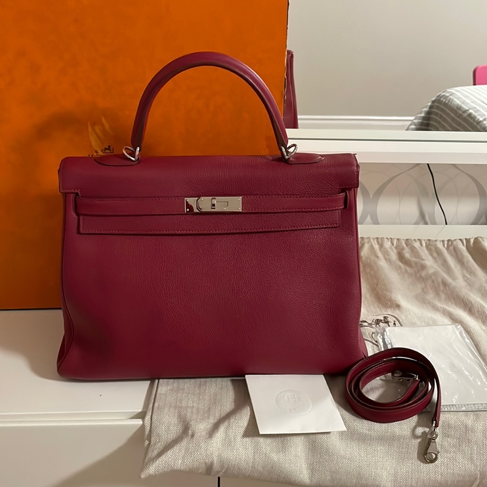 Authentic Hermes Kelly 35
